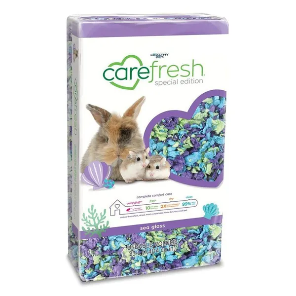 23 Ltr Healthy Pet Carefresh Complete Sea Glass Special Edition - Health/First Aid